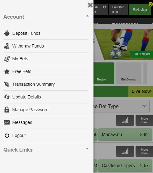 my betway account