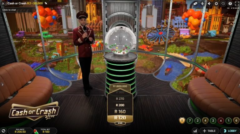 Cash or Crash Live Game by Evolution - Best Sports Betting